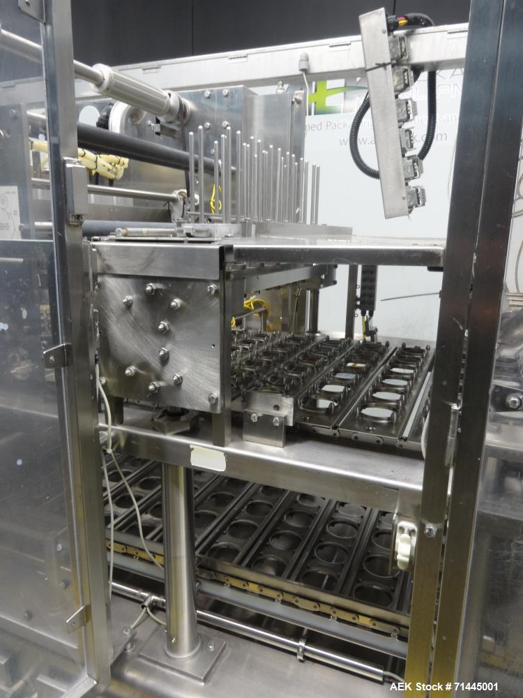 Used Osgood Model 6400 FOB Fruit On Bottom Yogurt Cup Filler