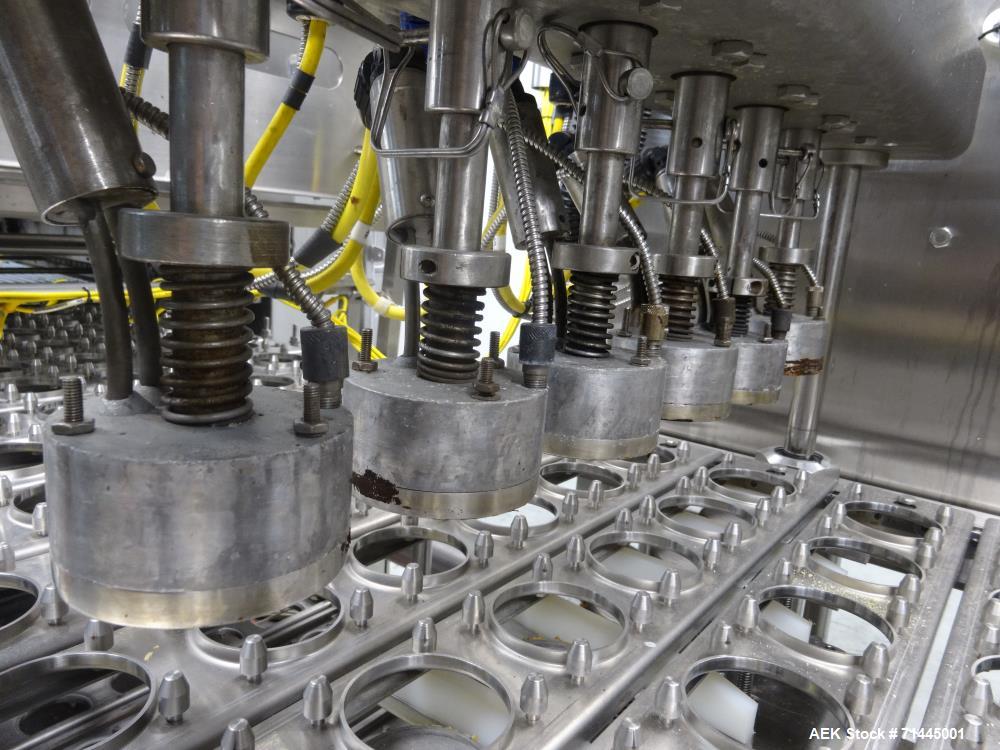 Used Osgood Model 6400 FOB Fruit On Bottom Yogurt Cup Filler