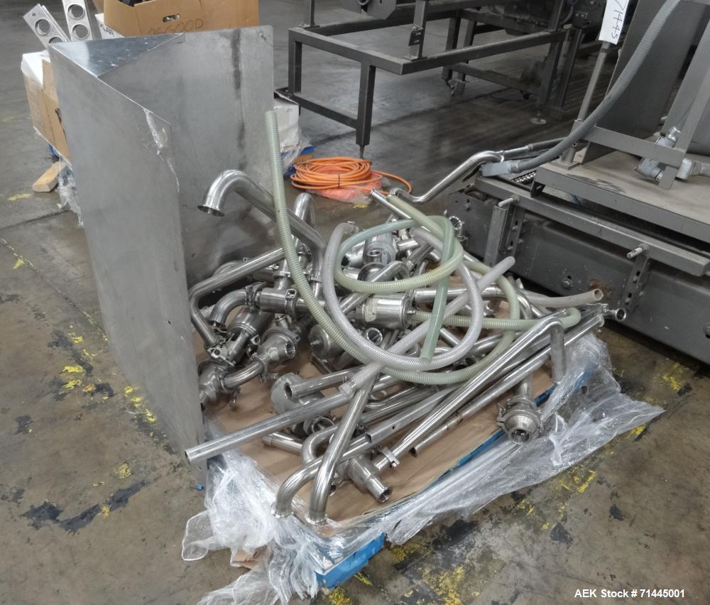 Used Osgood Model 6400 FOB Fruit On Bottom Yogurt Cup Filler