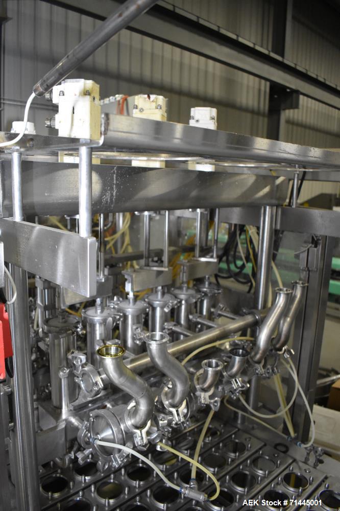 Used Osgood Model 6400 FOB Fruit On Bottom Yogurt Cup Filler