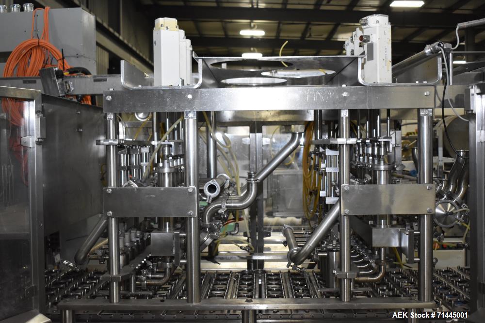 Used Osgood Model 6400 FOB Fruit On Bottom Yogurt Cup Filler