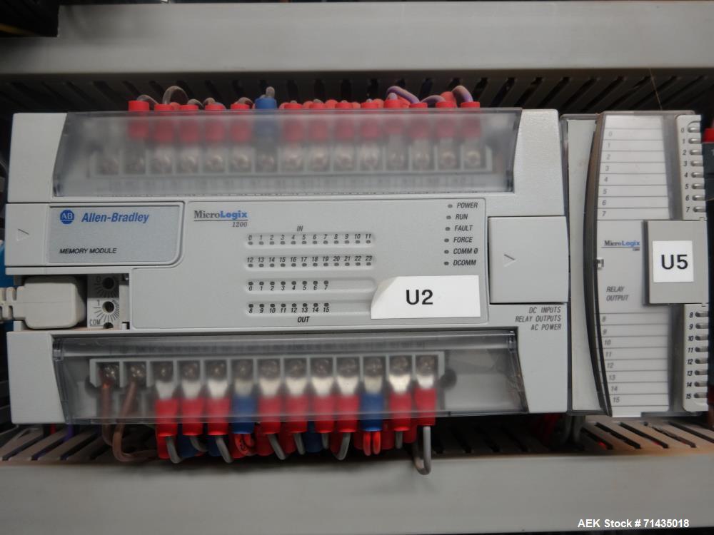 Used Pack Line Model PXG-1 Inline Cup Filler and Lidder