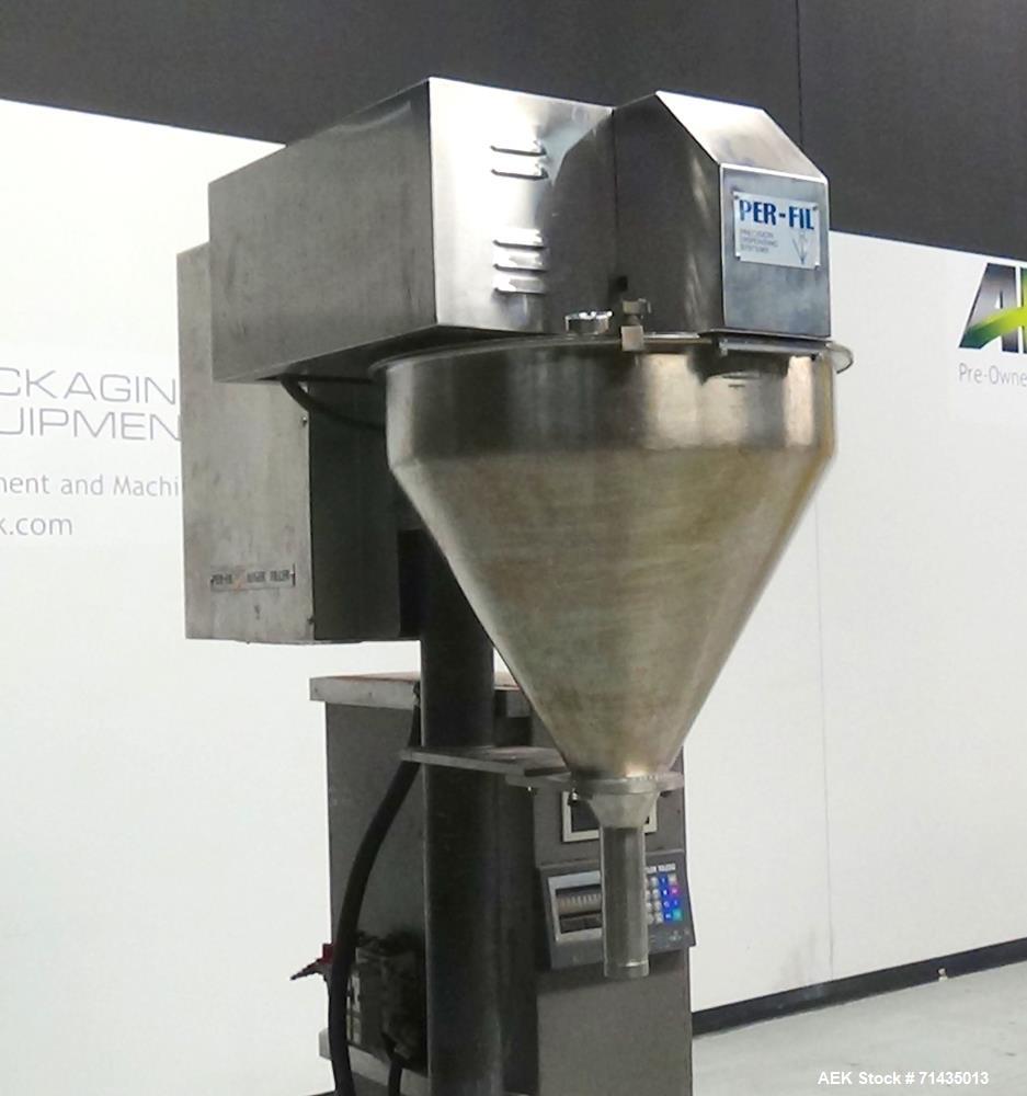 Used Pack Line Model PXG-1 Inline Cup Filler and Lidder