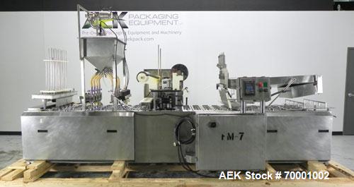 Used Pryor Packaging 4 Lane Inline Cup Filler