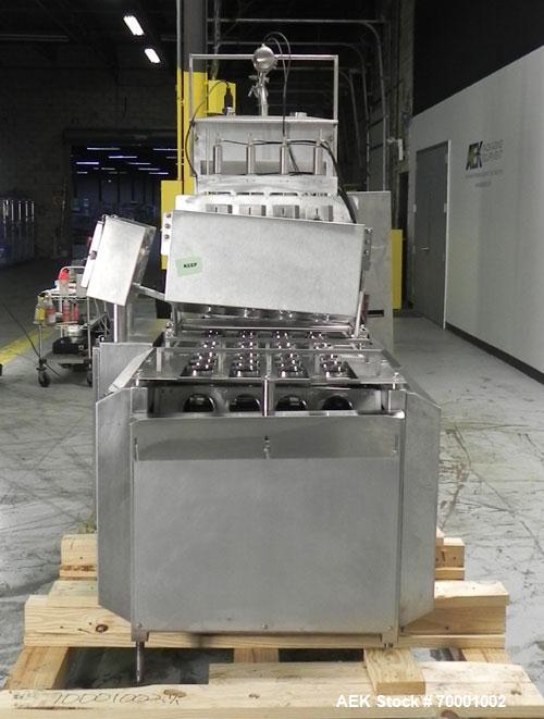 Used Pryor Packaging 4 Lane Inline Cup Filler