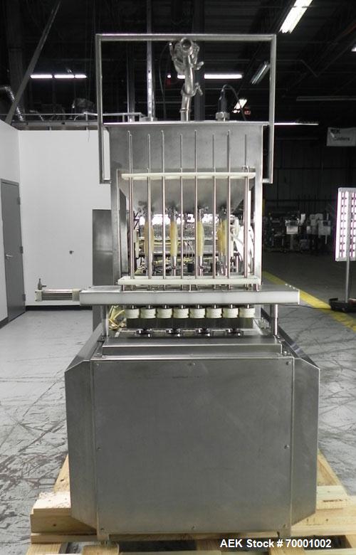 Used Pryor Packaging 4 Lane Inline Cup Filler