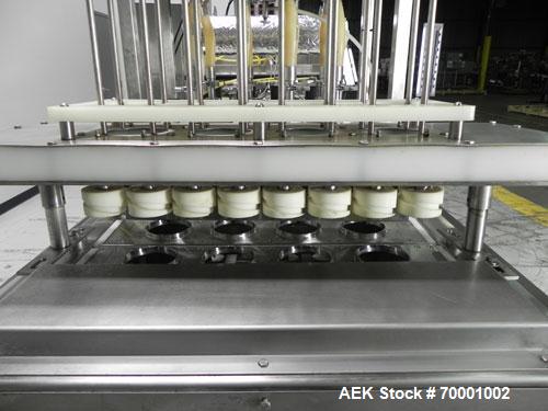Used Pryor Packaging 4 Lane Inline Cup Filler