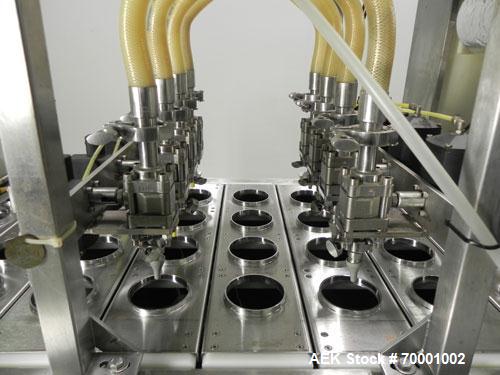 Used Pryor Packaging 4 Lane Inline Cup Filler