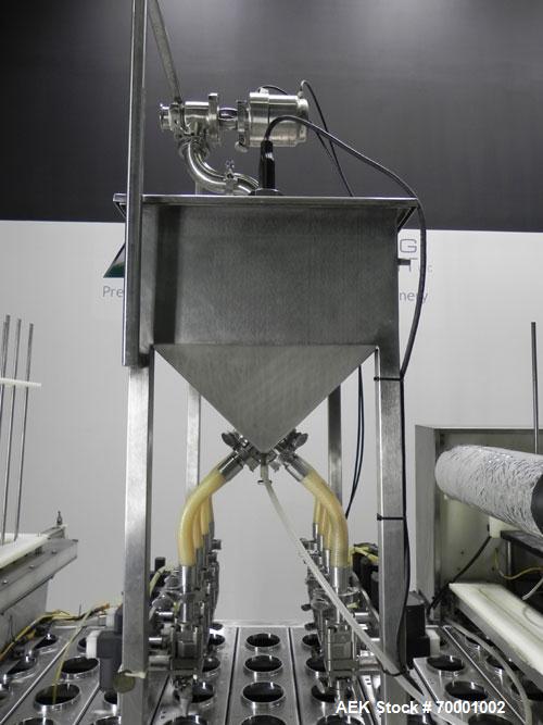 Used Pryor Packaging 4 Lane Inline Cup Filler