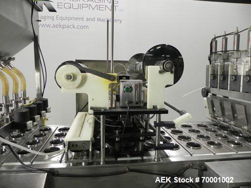 Used Pryor Packaging 4 Lane Inline Cup Filler
