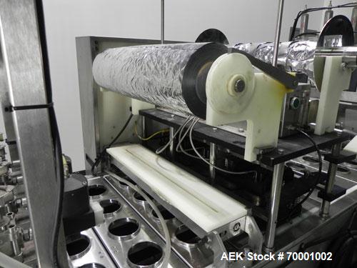 Used Pryor Packaging 4 Lane Inline Cup Filler