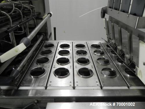 Used Pryor Packaging 4 Lane Inline Cup Filler