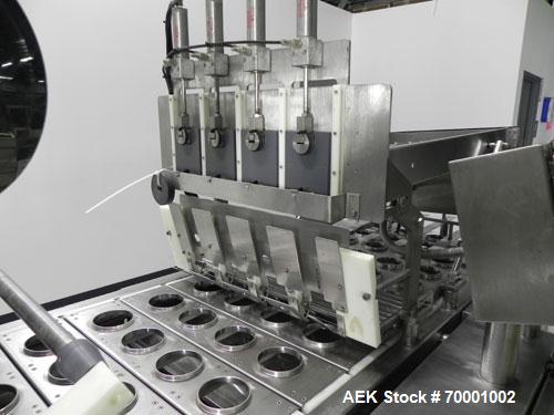 Used Pryor Packaging 4 Lane Inline Cup Filler
