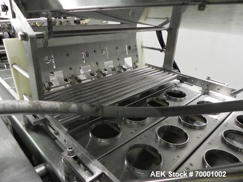 Used Pryor Packaging 4 Lane Inline Cup Filler