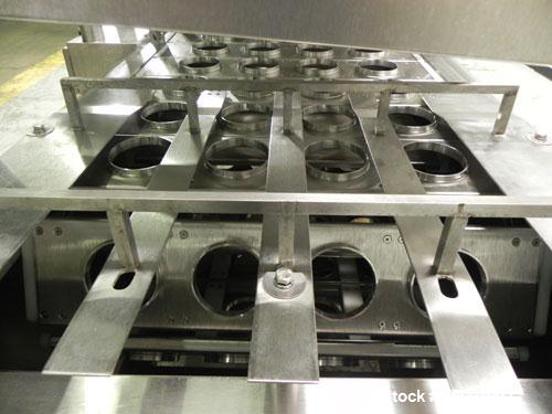 Used Pryor Packaging 4 Lane Inline Cup Filler