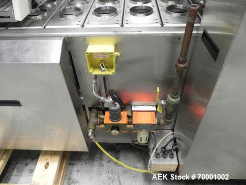 Used Pryor Packaging 4 Lane Inline Cup Filler