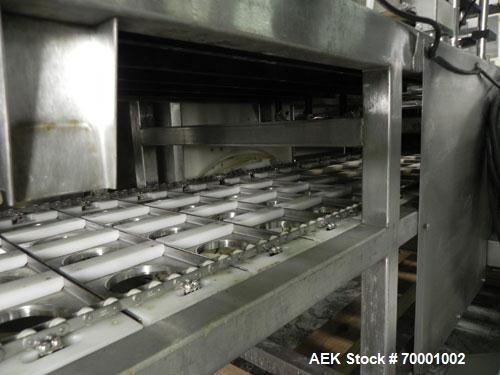 Used Pryor Packaging 4 Lane Inline Cup Filler