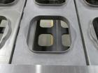 Used Holmatic model PR-4S Inline Cup Filler and Sealer. Last ran bowl of mac and cheese. The bowl measure 6 1/4” long x 5 1/2” wide x 2 3/8” high. This machine is servo with a Spee-Dee volumetric cup...