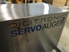 Used Holmatic model PR-4S Inline Cup Filler and Sealer. Last ran bowl of mac and cheese. The bowl measure 6 1/4” long x 5 1/2” wide x 2 3/8” high. This machine is servo with a Spee-Dee volumetric cup...