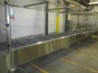Used Holmatic model PR-4S Inline Cup Filler and Sealer. Last ran bowl of mac and cheese. The bowl measure 6 1/4” long x 5 1/2” wide x 2 3/8” high. This machine is servo with a Spee-Dee volumetric cup...