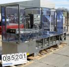 Used Holmatic Inline Single Lane Cup Filler/Lidder/Sealer, Model PR1S. Set up for 5-1/2