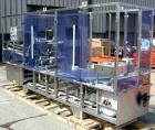 Used Holmatic Inline Single Lane Cup Filler/Lidder/Sealer, Model PR1S. Set up for 5-1/2
