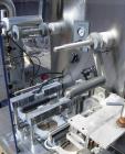 Used Holmatic Inline Single Lane Cup Filler/Lidder/Sealer, Model PR1S. Set up for 5-1/2