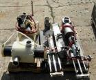 Used Holmatic Inline Single Lane Cup Filler/Lidder/Sealer, Model PR1S. Set up for 5-1/2