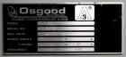 Used Osgood Model 6400 FOB Fruit On Bottom Yogurt Cup Filler