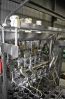 Used- Osgood Model 6400 FOB Fruit On Bottom Yogurt Cup Filler