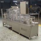 Used Pack Line Model PXG-1 Inline Cup Filler and Lidder