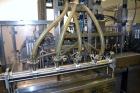 Used Pack Line PXM-5 Cup Filling and Sealing Machine. Unit is a five lane system with speeds rated from 30 to 50 cycles per minute (depending on product and cup size). Currently set up for 3