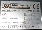 Used Pack Line PXM-5 Cup Filling and Sealing Machine. Unit is a five lane system with speeds rated from 30 to 50 cycles per minute (depending on product and cup size). Currently set up for 3