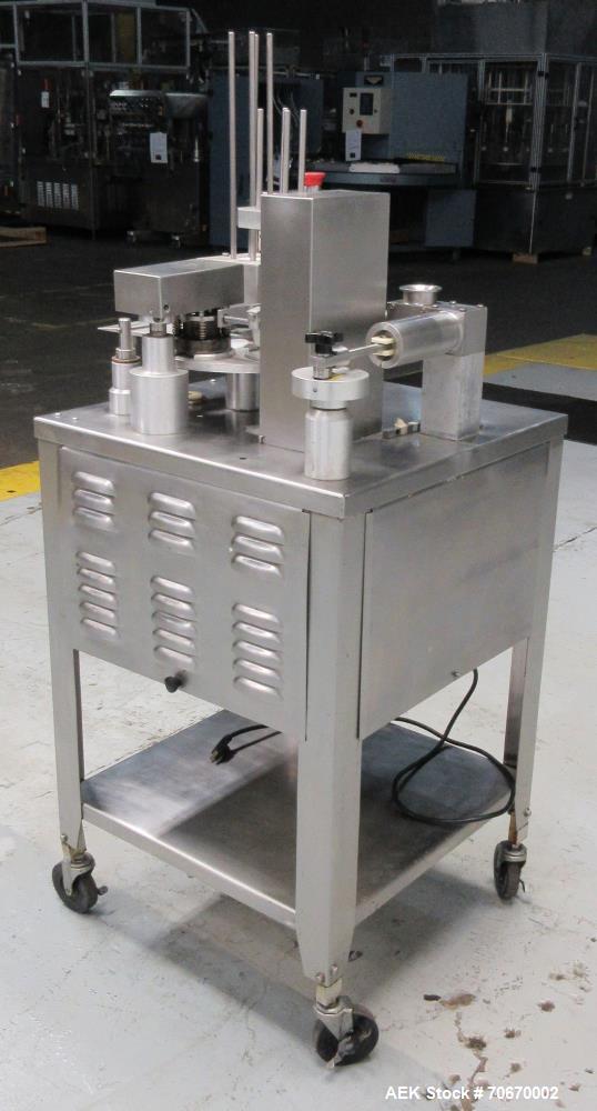 Used Autoprod (Oystar) Model 2000 Fil-N-Seal Rotary Cup Filler and Heat Sealer