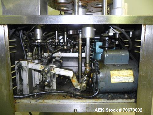 Used Autoprod (Oystar) Model 2000 Fil-N-Seal Rotary Cup Filler and Heat Sealer