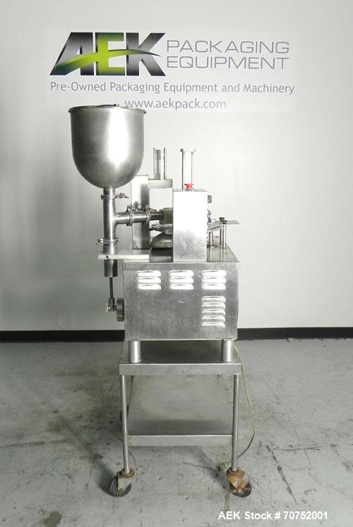 Used Autoprod (Oystar) Model 2000 Fil-N-Seal Rotary Cup Filler and Heat Sealer