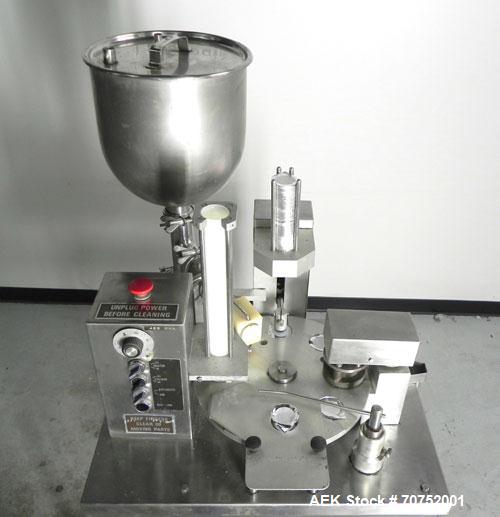 Used Autoprod (Oystar) Model 2000 Fil-N-Seal Rotary Cup Filler and Heat Sealer