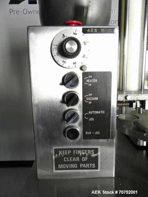 Used Autoprod (Oystar) Model 2000 Fil-N-Seal Rotary Cup Filler and Heat Sealer