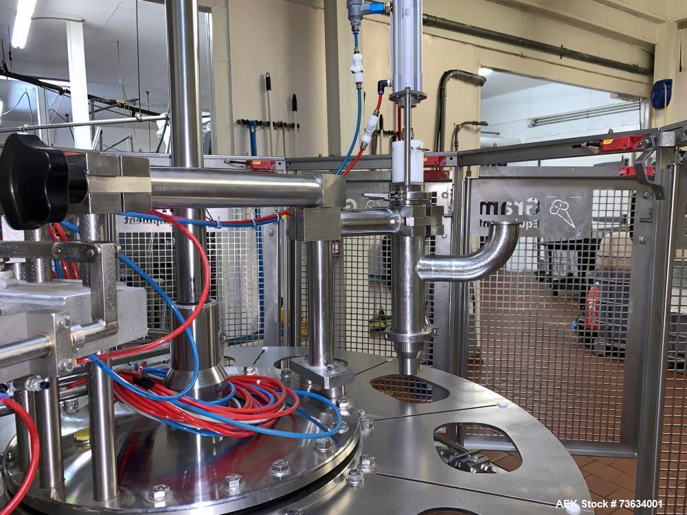 Used GRAM RUF 267 Rotary Ice Cream Cup Filler – 10 Station High-Speed Dairy Packaging System