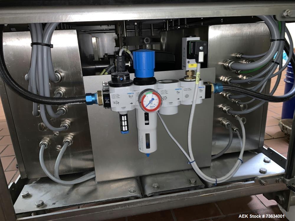 Used GRAM RUF 267 Rotary Ice Cream Cup Filler – 10 Station High-Speed Dairy Packaging System