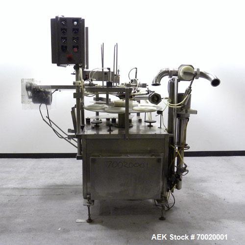 Used T.D Sawvel Automatic Rotary Cup/Tub Filler, Model 110