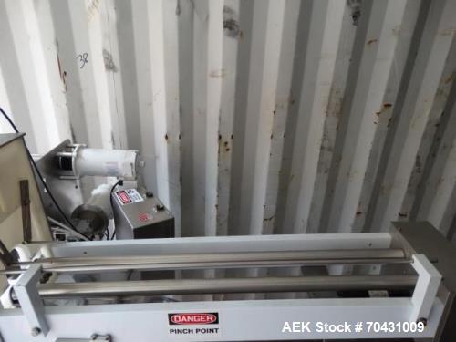 Used World Cup Packaging 8-80 Cup Filler. Container size: up to 80 ounces or up to 6.5 inch maximum diameter with change parts from the OEM. Filling speed: up to 40 indexes per minute depending on cu...
