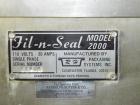 Used Autoprod (Oystar) Model 2000 Fil-N-Seal Rotary Cup Filler and Heat Sealer