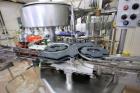 Used Federal 18-Valve Rotary Filler, with 5-Station Rotary Capper, with Stand Alone Capping Feed System, Mounted on Stainless Steel Frame, Overall Filler Dims.: Aprox. 79