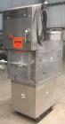 Used Modern Packaging Inc. Model SR-8DC Rotary Cup Filler/Sealer