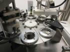 Used Modern Packaging Inc. Model SR-8DC Rotary Cup Filler/Sealer