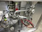 Used Modern Packaging Inc. Model SR-8DC Rotary Cup Filler/Sealer