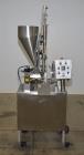 Used- World Cup Rotary Cup Filling Machine, Model #8-12. 8 Stations. Hopper capacity 2.5 Gallons, 11.25