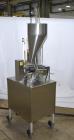 Used- World Cup Rotary Cup Filling Machine, Model #8-12. 8 Stations. Hopper capacity 2.5 Gallons, 11.25