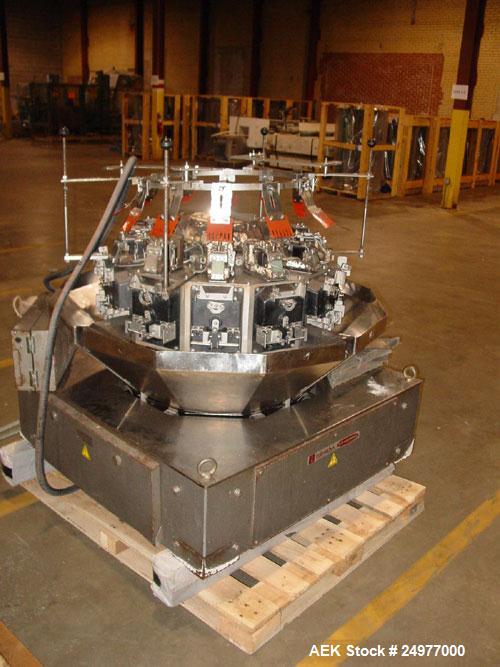 Used Ishida 12 Head CCW-Z-212P-D/05-PB smooth bucket scale (Loeb # 61242)
